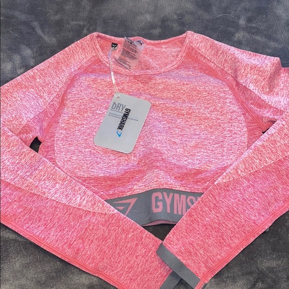 Gymshark Flex Long Sleeve Crop Top - Picture 1 of 6